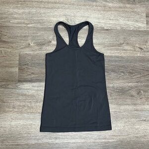 Classic Lululemon Gray Racerback Tank Top Size Small